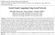 رایانش ابری اجتماعی با استفاده از شبکه‌ی اجتماعی